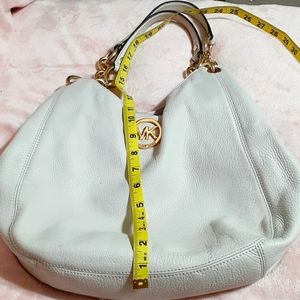 Mk cream purse (SOLD)